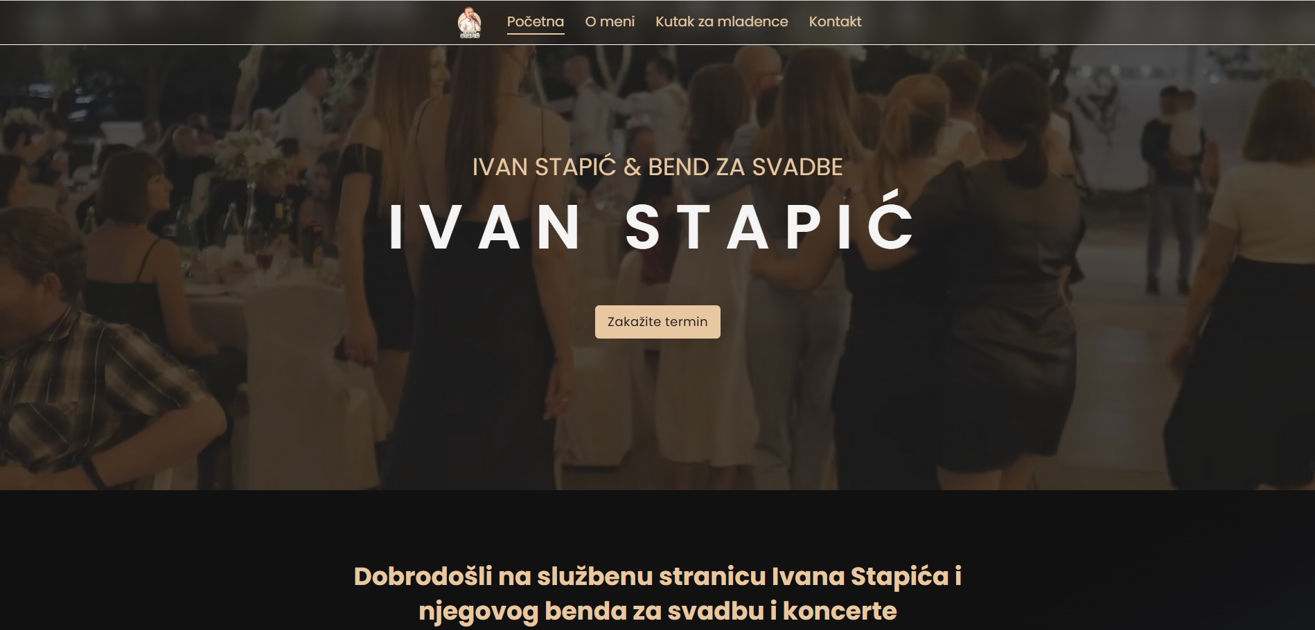 Ivan Stapić website preview